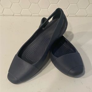 Crocs, Sienna navy blue, 8 W